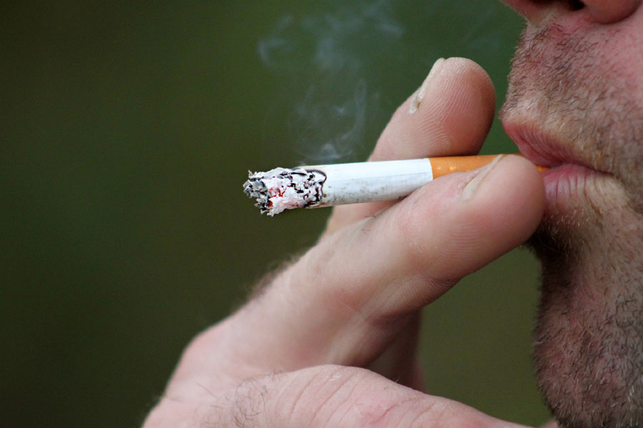 How long for lungs to clear after quitting smoking